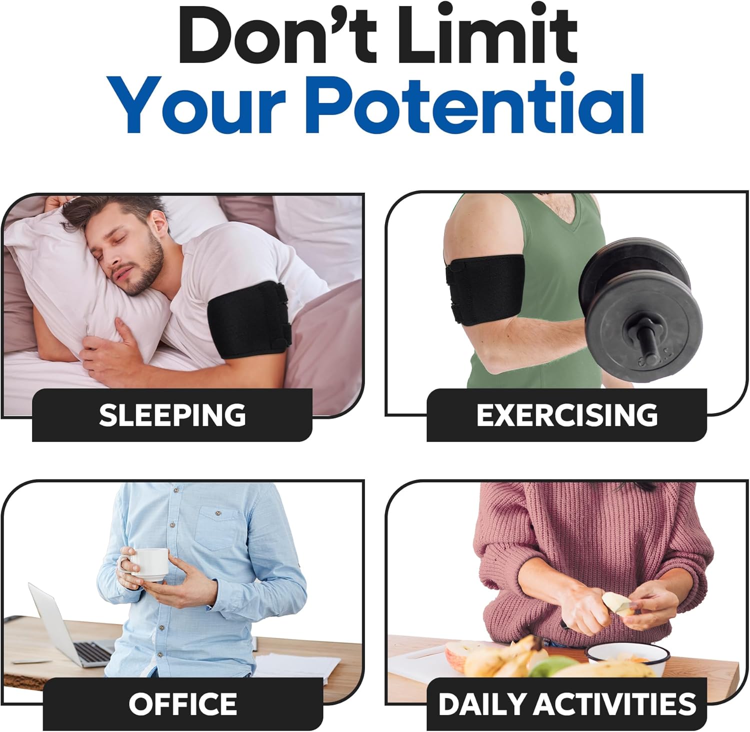 Bicep Tendonitis Brace Compression Sleeve