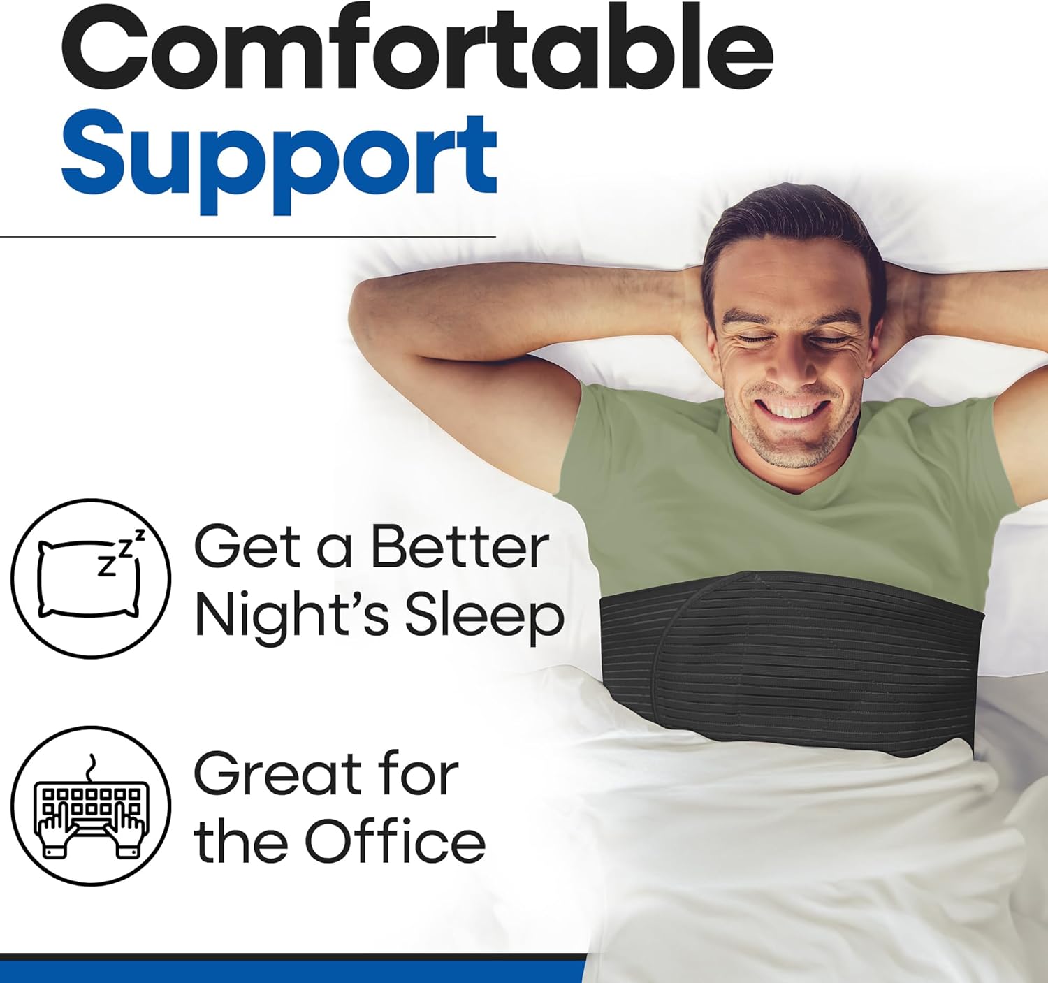 Rib Brace Chest Binder – Broken or Cracked Rib Belt