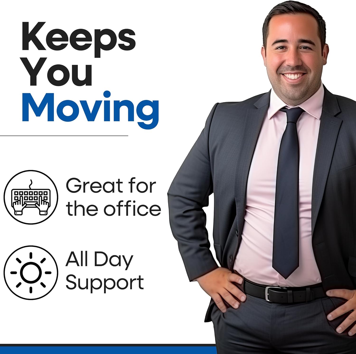 Hernia Belt for Men and Women - Abdominal Binder For Umbilical Hernias