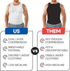 Compression Shirt For Men | Gynecomastia Compression Tank Top Mens