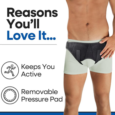 Double Hernia Belt For Men Inguinal Hernia