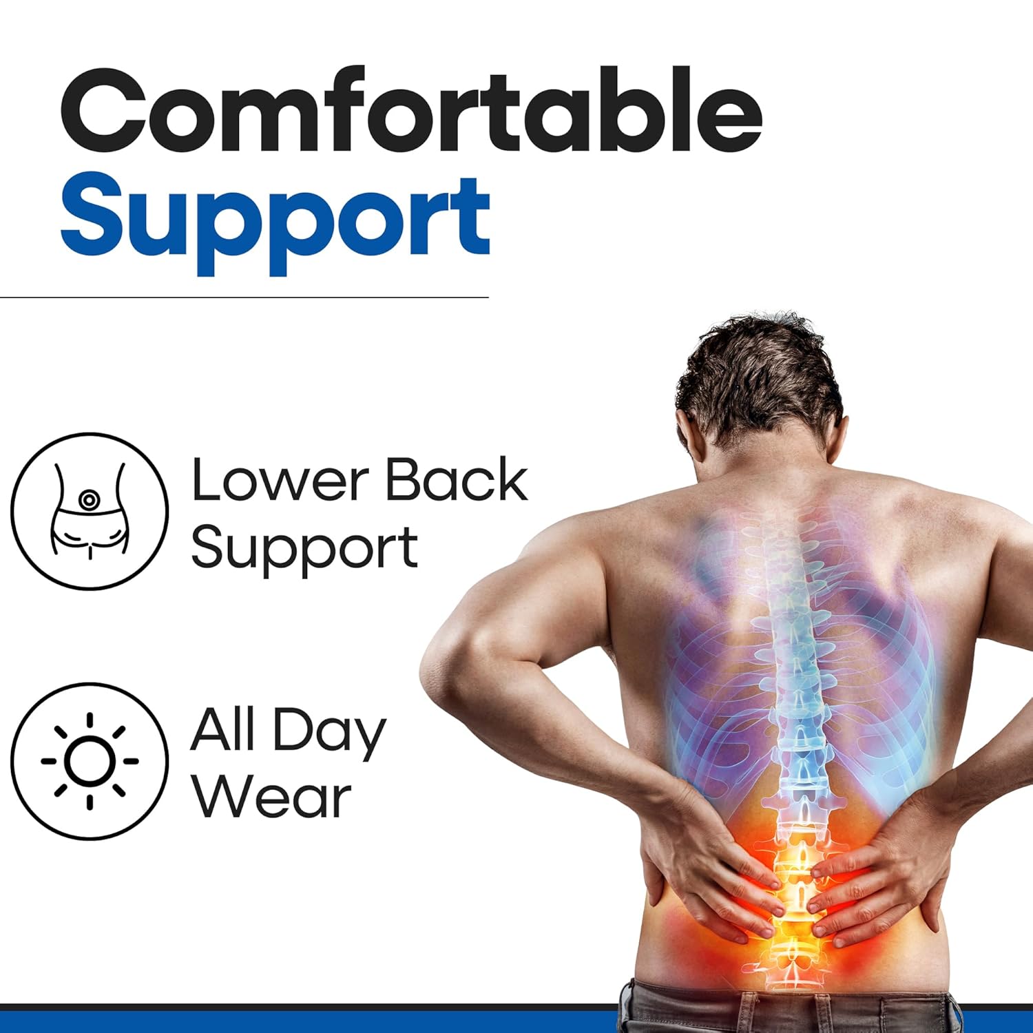 Plus Size Hip Brace Thigh Compression Sleeve