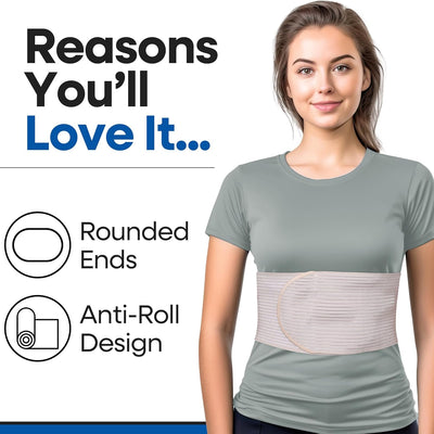 Chest Binder Rib Brace Beige Rib Belt