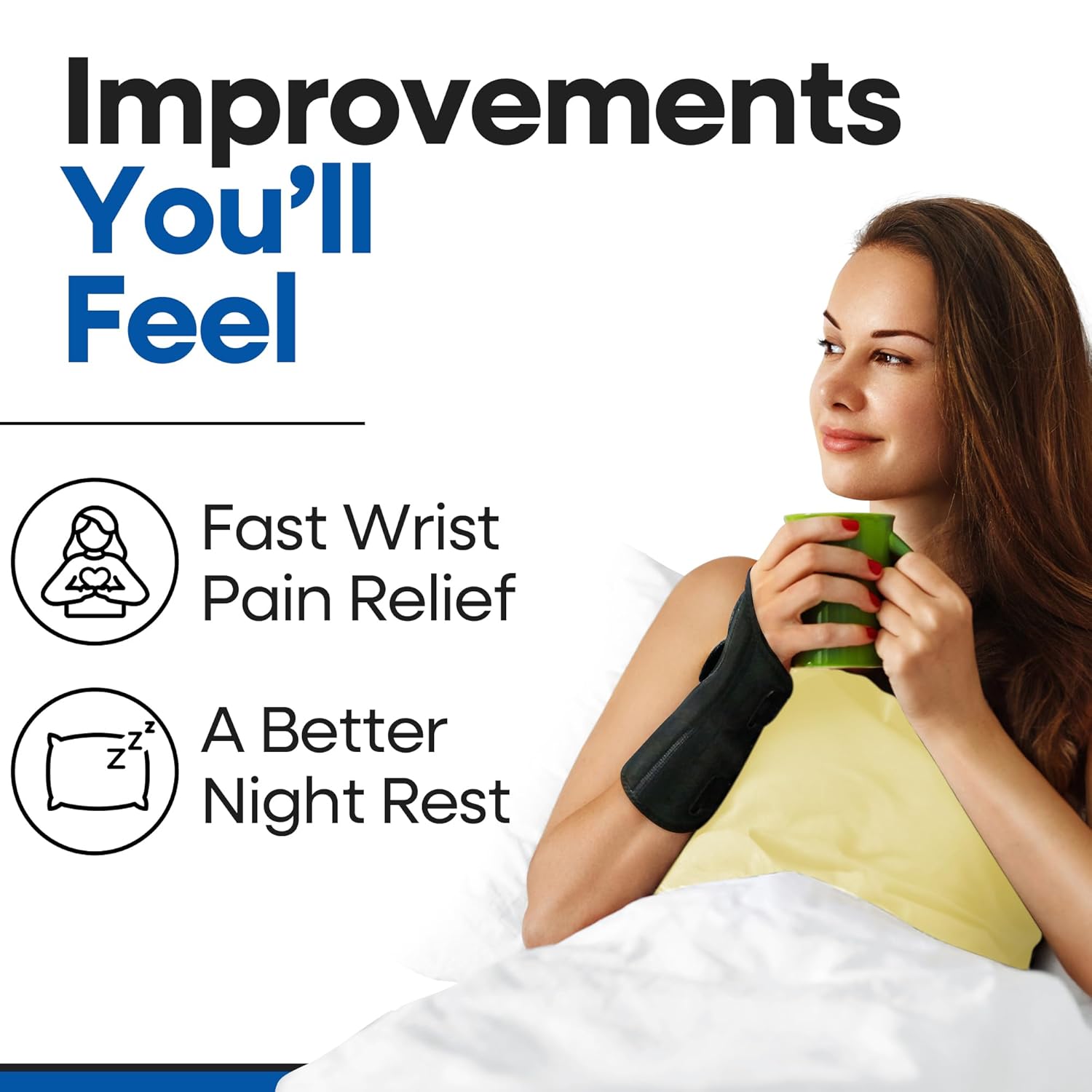 Carpal Tunnel Wrist Brace Night Support