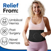 Hernia Belt for Men and Women - Abdominal Binder For Umbilical Hernias