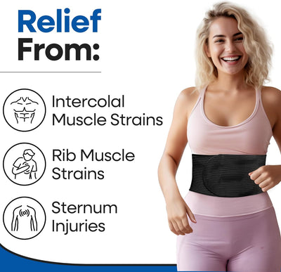 Rib Brace Chest Binder – Broken or Cracked Rib Belt