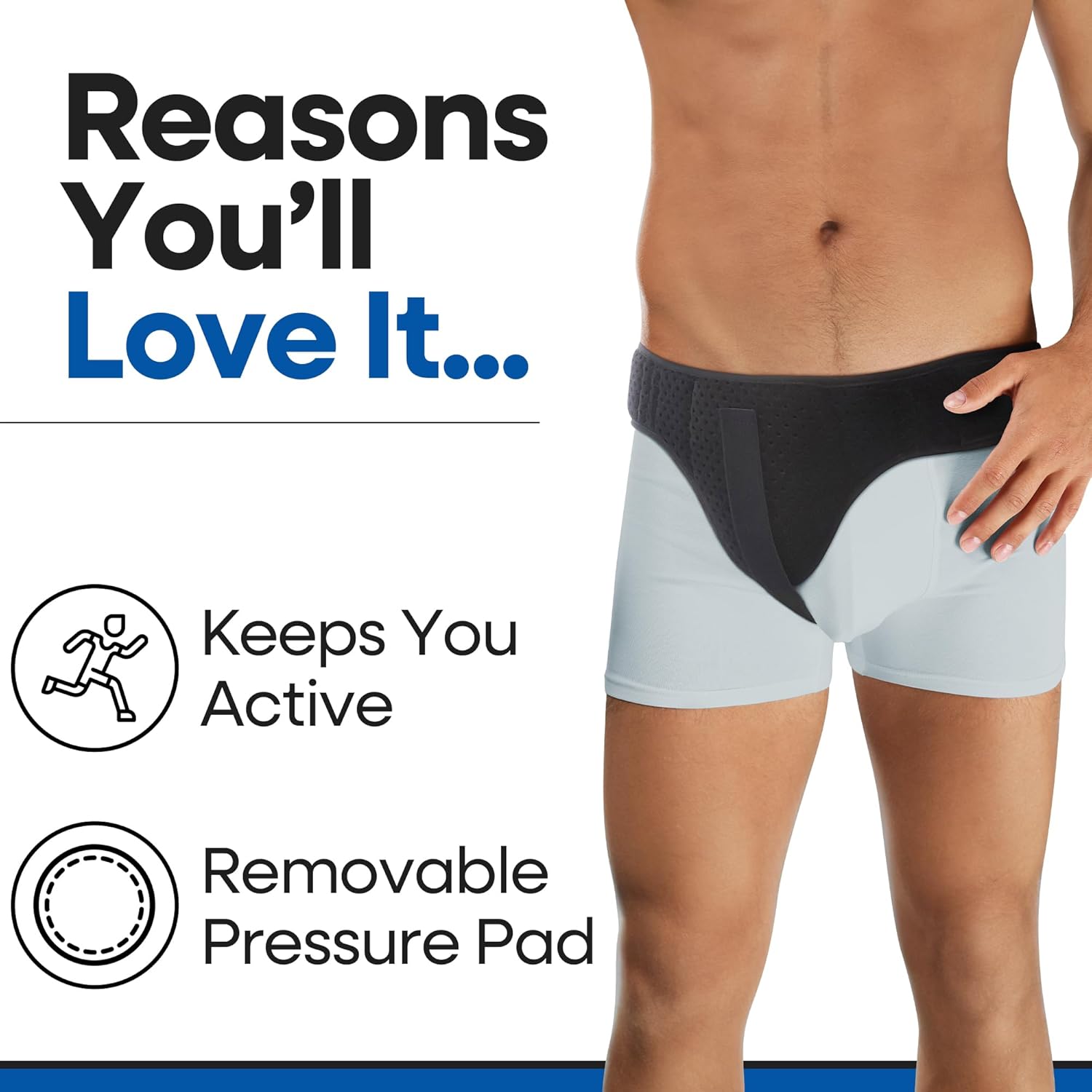 Hernia Belt for Men Inguinal Hernia Support