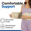 Hernia Belt for Men and Women – Beige Abdominal Binder Belly Band for Umbilical Hernias