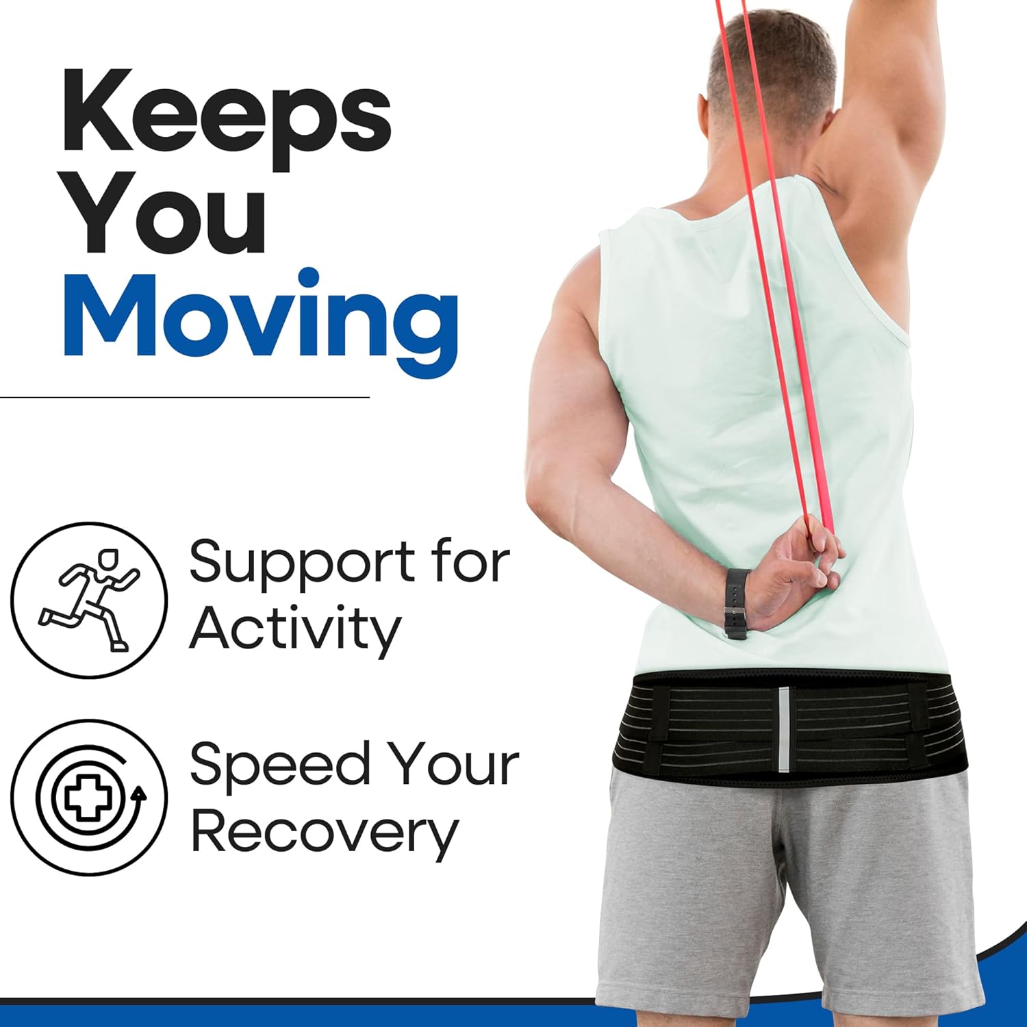 SI Belt Sacroiliac Belt & Brace for Sciatica Pain Relief