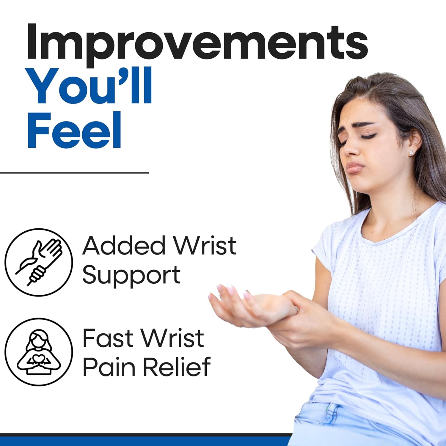 Wrist Wrap Compression Wrist Brace For TFCC Tears