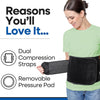 Hernia Belt for Men or Women - With Support Straps and Pressure Pad