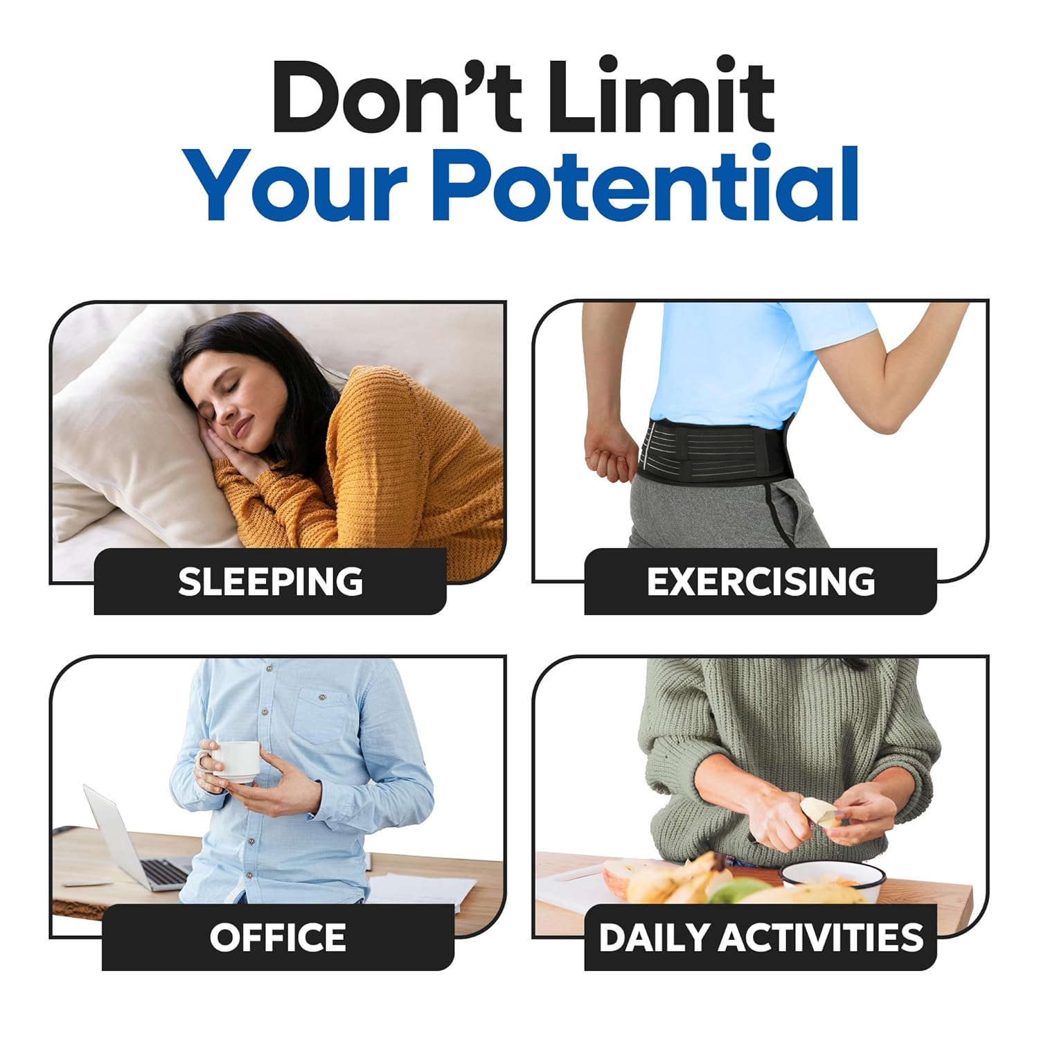 SI Belt Sacroiliac Belt & Brace for Sciatica Pain Relief