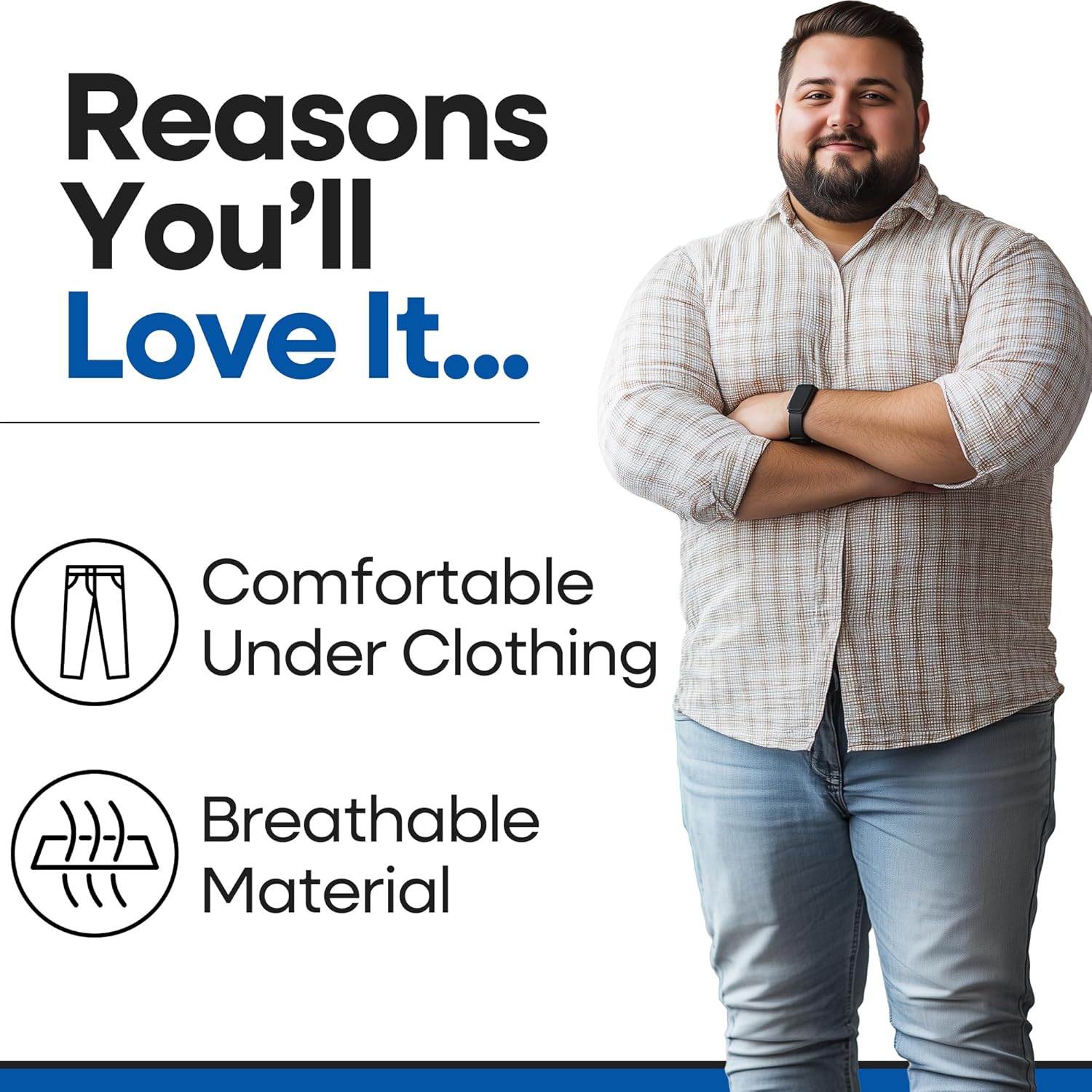 Plus Size Hip Brace Thigh Compression Sleeve