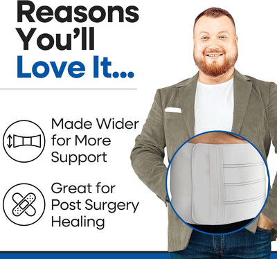 Postpartum Belly Wrap Belly Band - Post C Section Belly Binder
