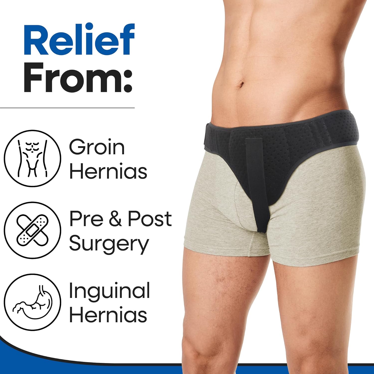 Hernia Belt for Men Inguinal Hernia Support