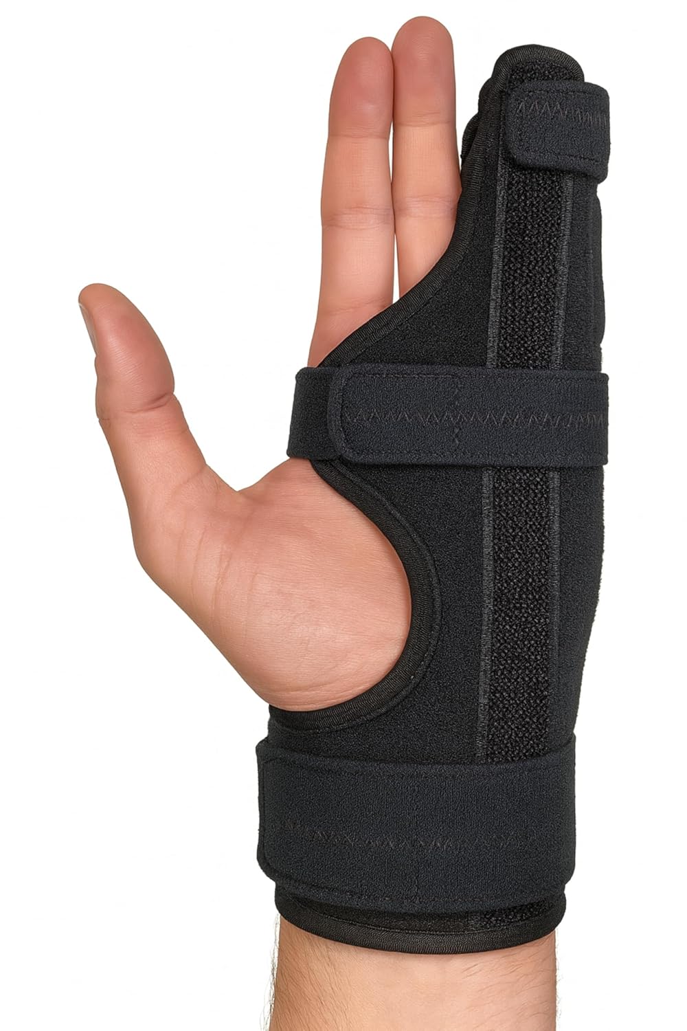 Boxer Finger Splint Hand Brace – Hand Brace & Metacarpal Splint for Broken Fingers, Wrist & Hand Injuries or Little Finger Fracture