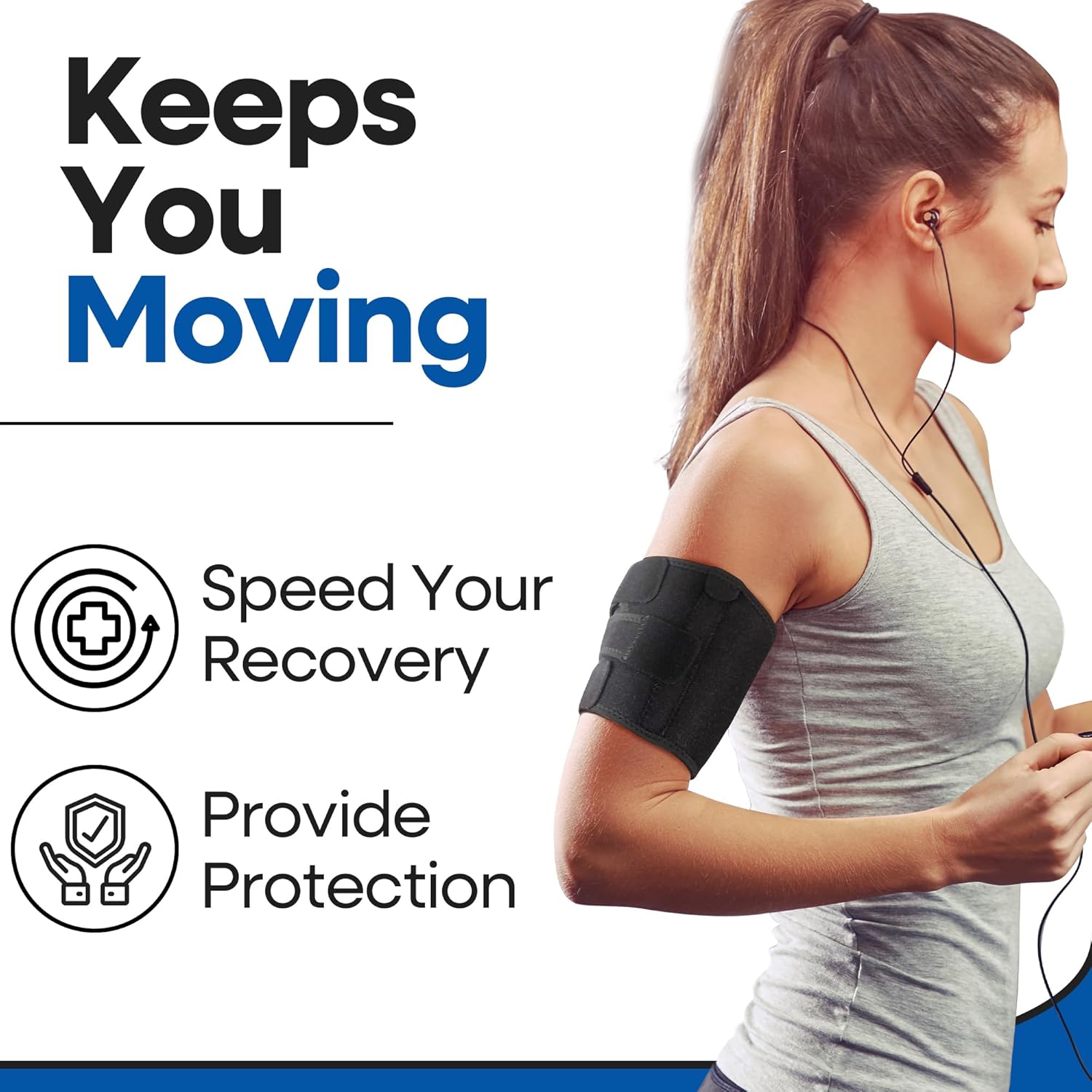 Bicep Tendonitis Brace Compression Sleeve