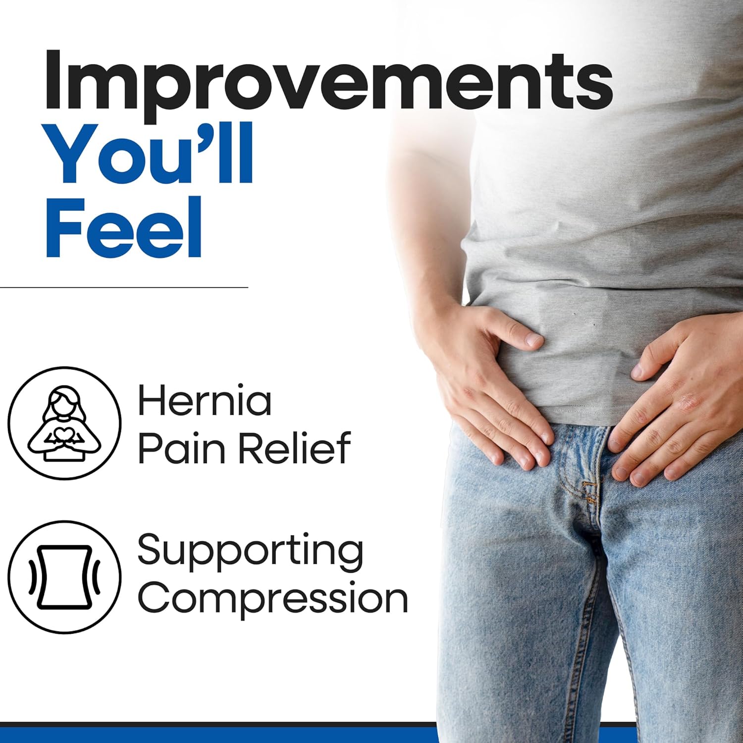Hernia Belt for Men Inguinal Hernia Support