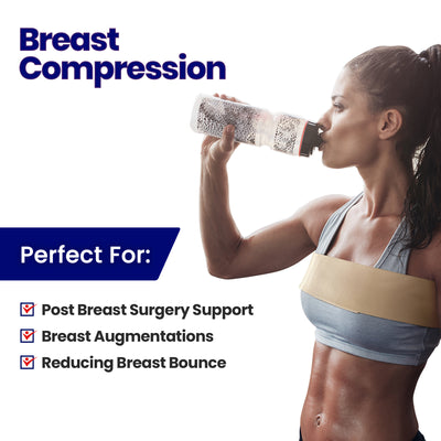 Post Op Breast Augmentation Band - Breast Implant Compression