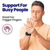 Trigger Finger Splint Finger Brace – Supports Two or Three Fingers