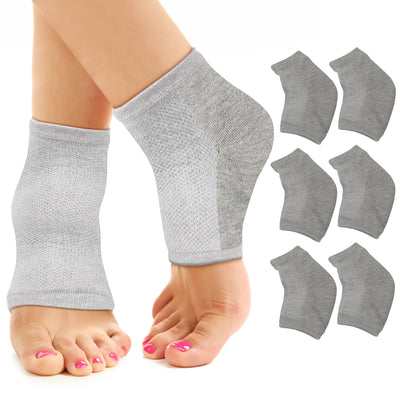Moisturizing Heel Socks Cracked Heel Treatment (3 Pairs)