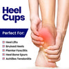 Gel Heel Cups Plantar Fasciitis Inserts 3 x Pairs