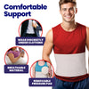 Hernia Belt for Men and Women – Beige Abdominal Binder Belly Band for Umbilical Hernias