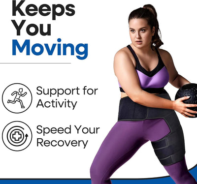 Hip Brace Hamstring  Compression Sleeve – Sciatica Pain Relief Brace
