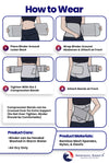 Abdominal Binder Post Surgery Tummy Tuck - Postpartum Belly Band Wrap