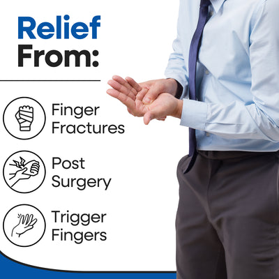 Finger Brace Trigger Finger Splint - 2 Pack
