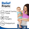 Wide Abdominal Binder Belly Wrap - White Plus Size