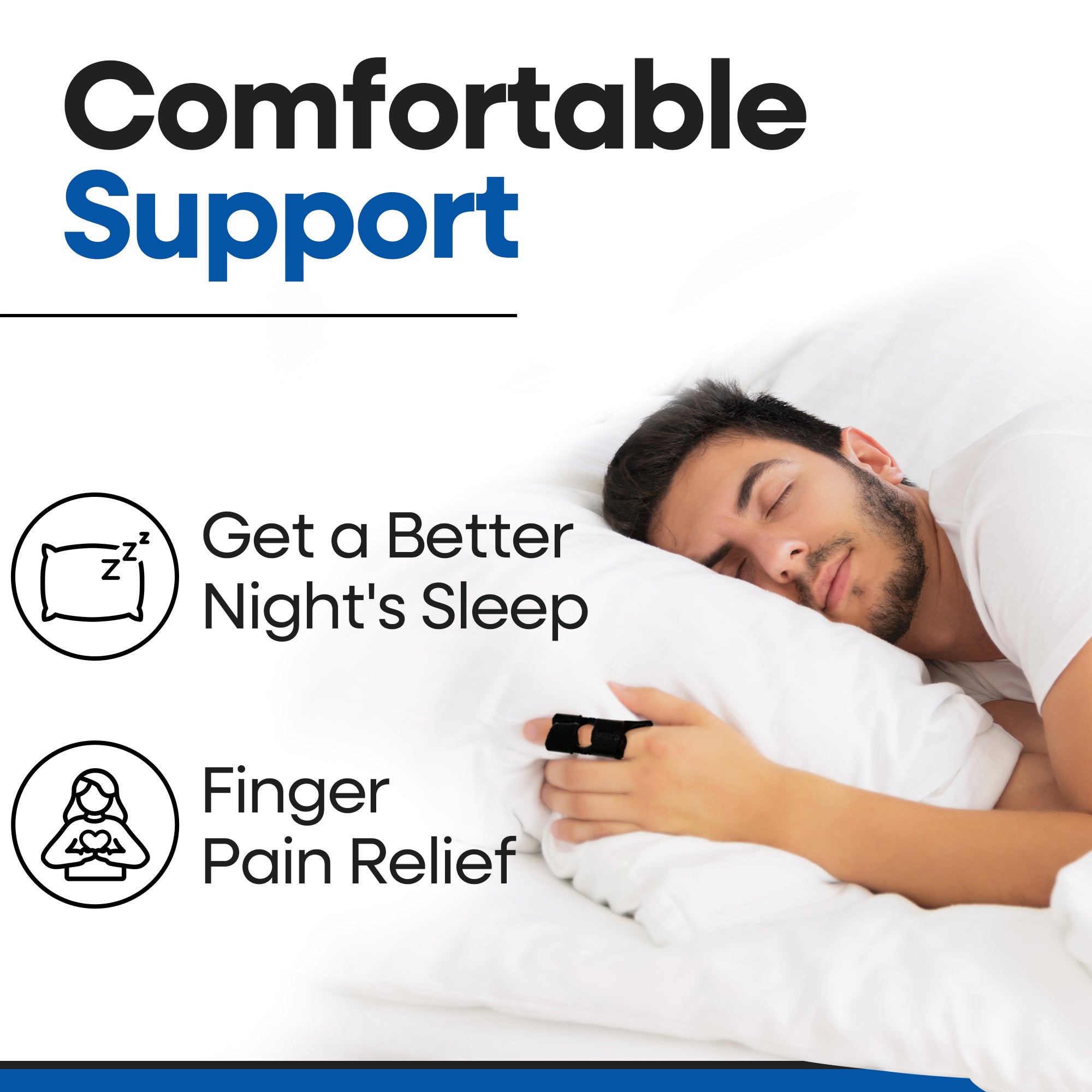 Finger Brace Trigger Finger Splint - 2 Pack