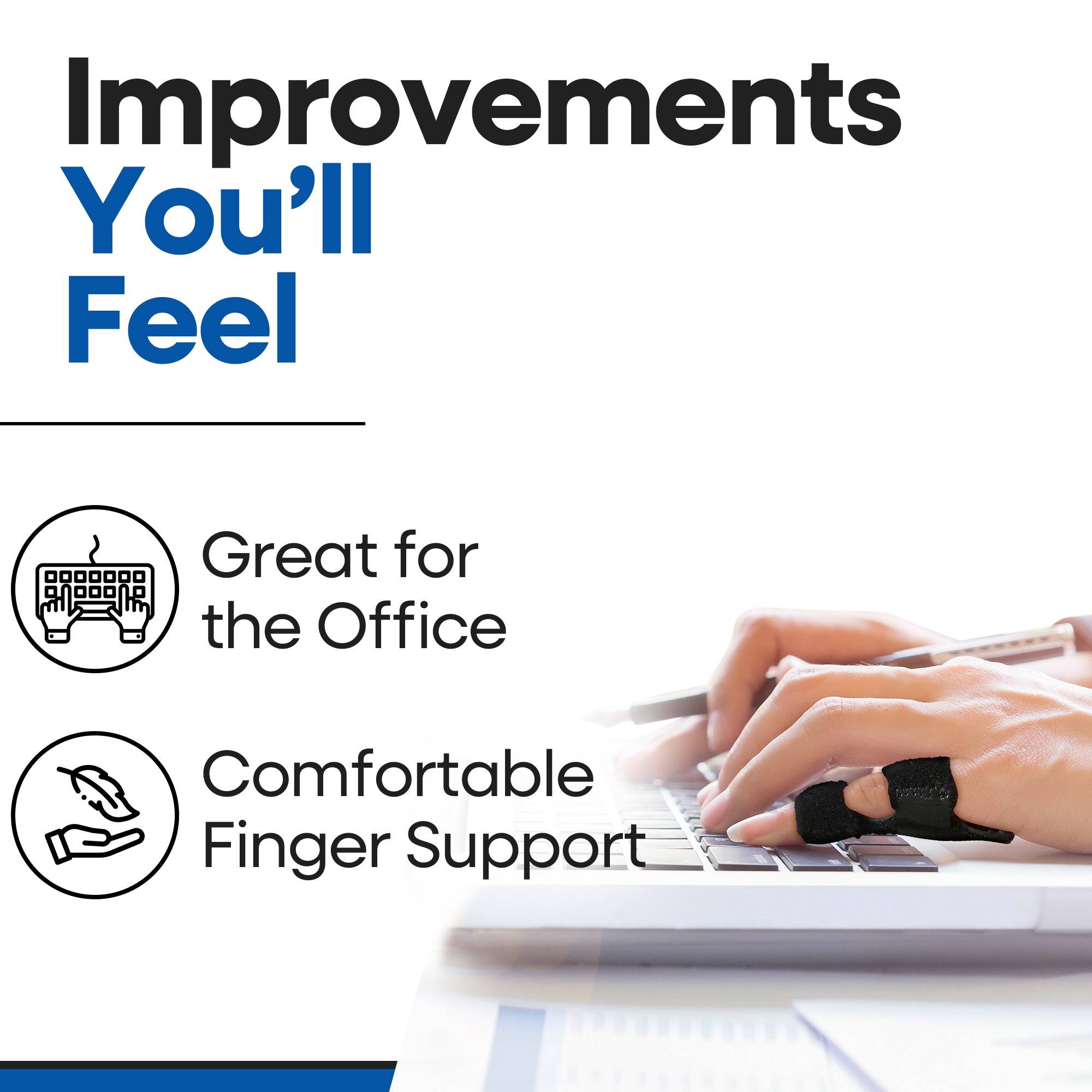 Finger Brace Trigger Finger Splint - 2 Pack