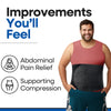 Wide Abdominal Binder Belly Wrap – Plus Size