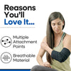 Elastic Knee Compression Bandage Wraps - 1 x Pair (79 Inches)
