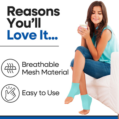Moisturizing Heel Socks Cracked Heel Treatment (3 Pairs)