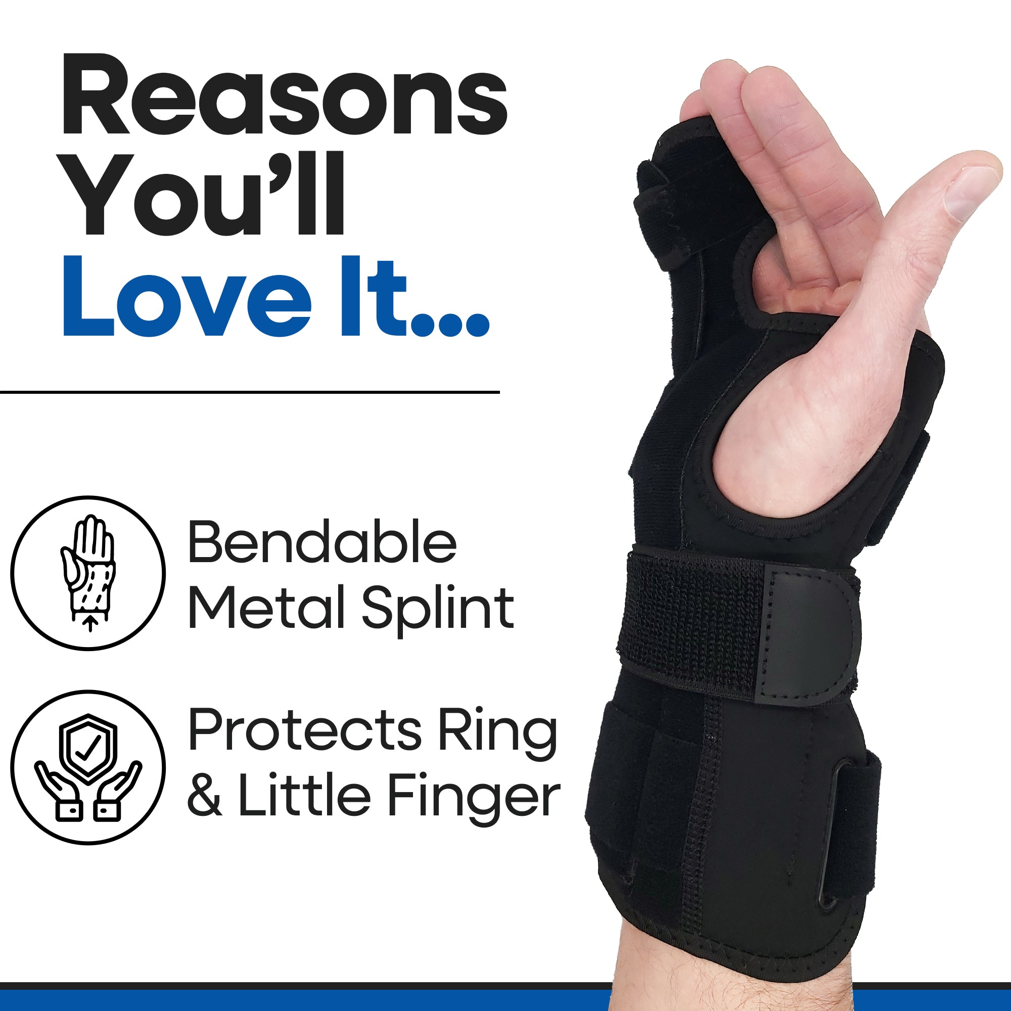 Pinky Finger Splint Boxer Fracture Brace