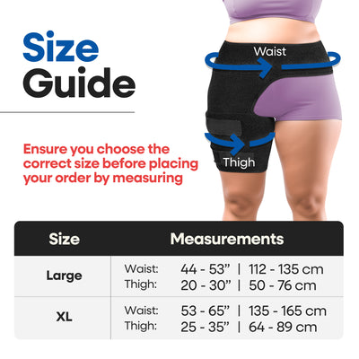 Plus Size Hip Brace Thigh Compression Sleeve