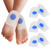 Kids Heel Cups for Heel Pain - Gel Heel Cushions 3 Pairs