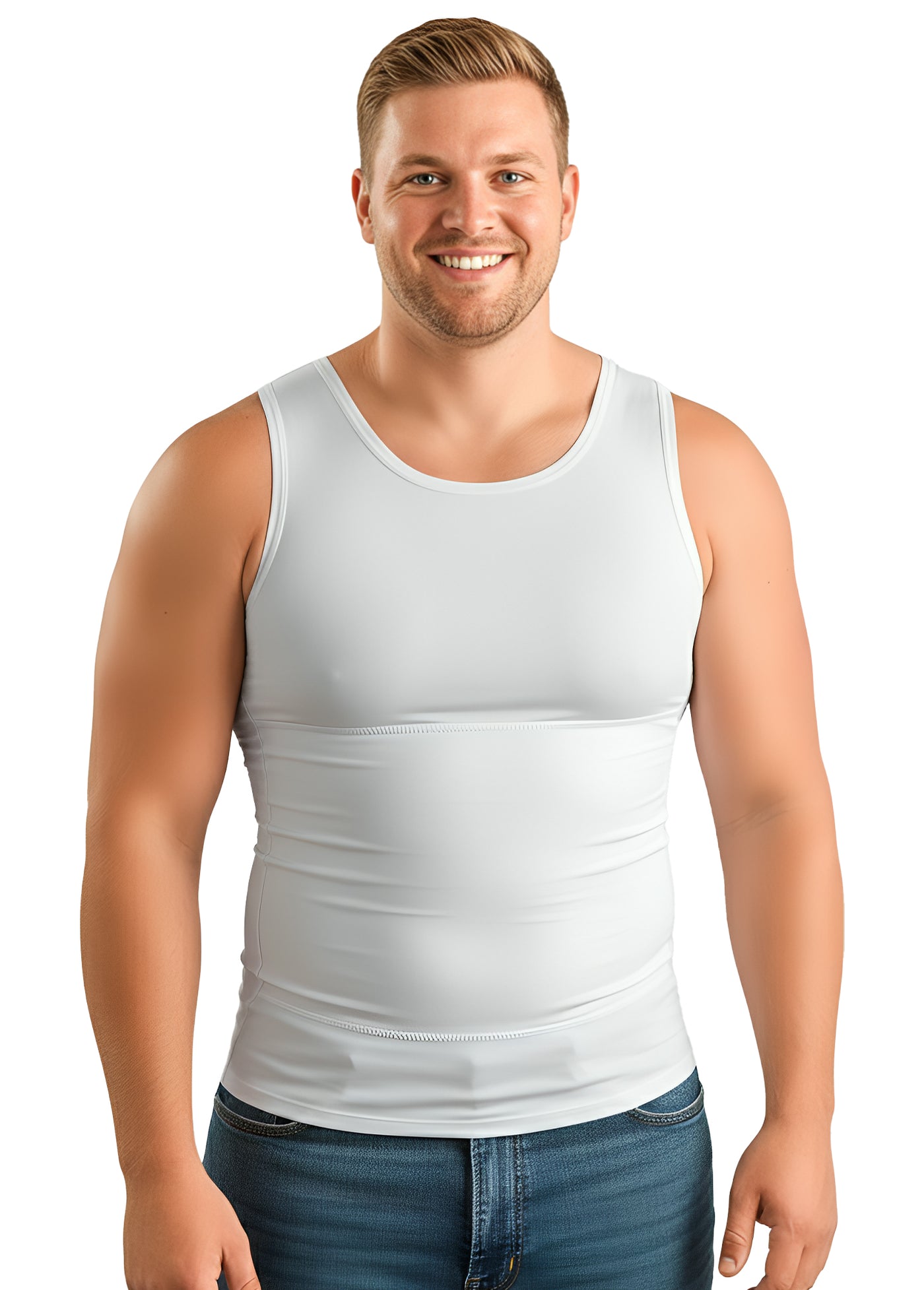 Gynecomastia Compression Shirt Tank Top For Men