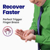 Finger Brace Trigger Finger Splint - 2 Pack