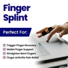 Finger Brace Trigger Finger Splint - 2 Pack