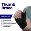 Thumb Brace with Wrist Support - Fits Both Hands