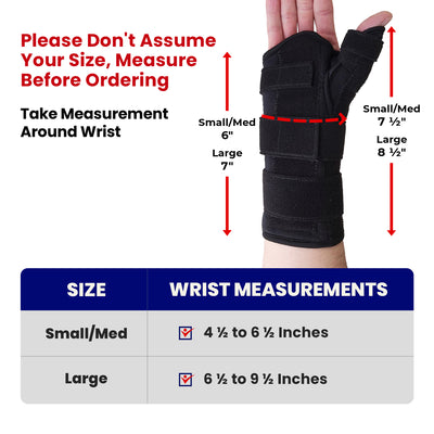 Thumb Spica Splint & Wrist Brace