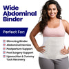 Wide Abdominal Binder Belly Wrap - Plus Size
