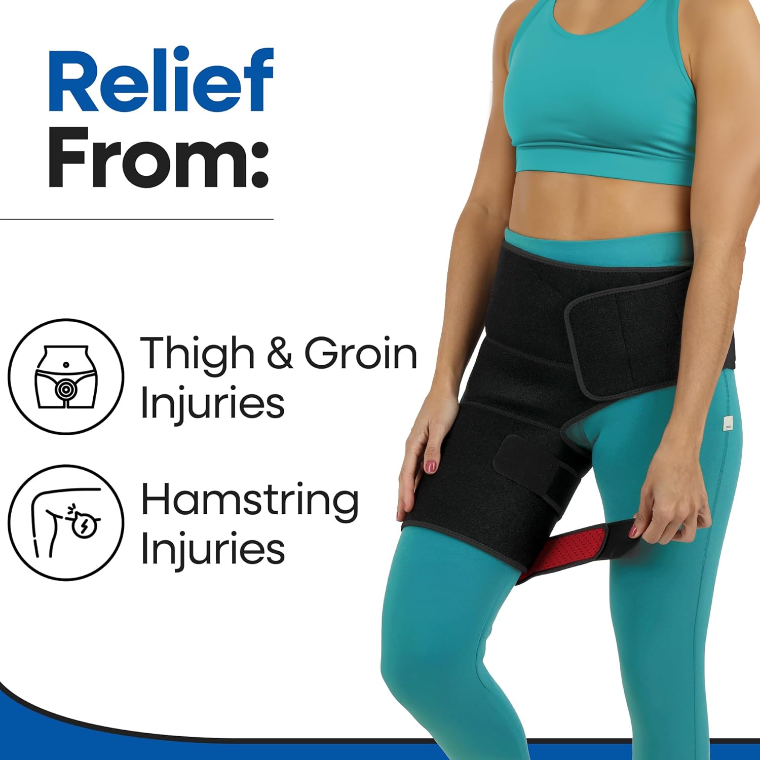 Hip Brace Hamstring  Compression Sleeve – Sciatica Pain Relief Brace