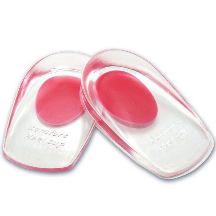 Gel Heel Cups Plantar Fasciitis Inserts 3 x Pairs