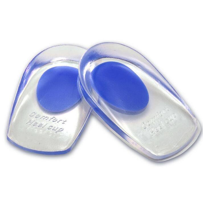 Gel Heel Cups Plantar Fasciitis Inserts 3 x Pairs