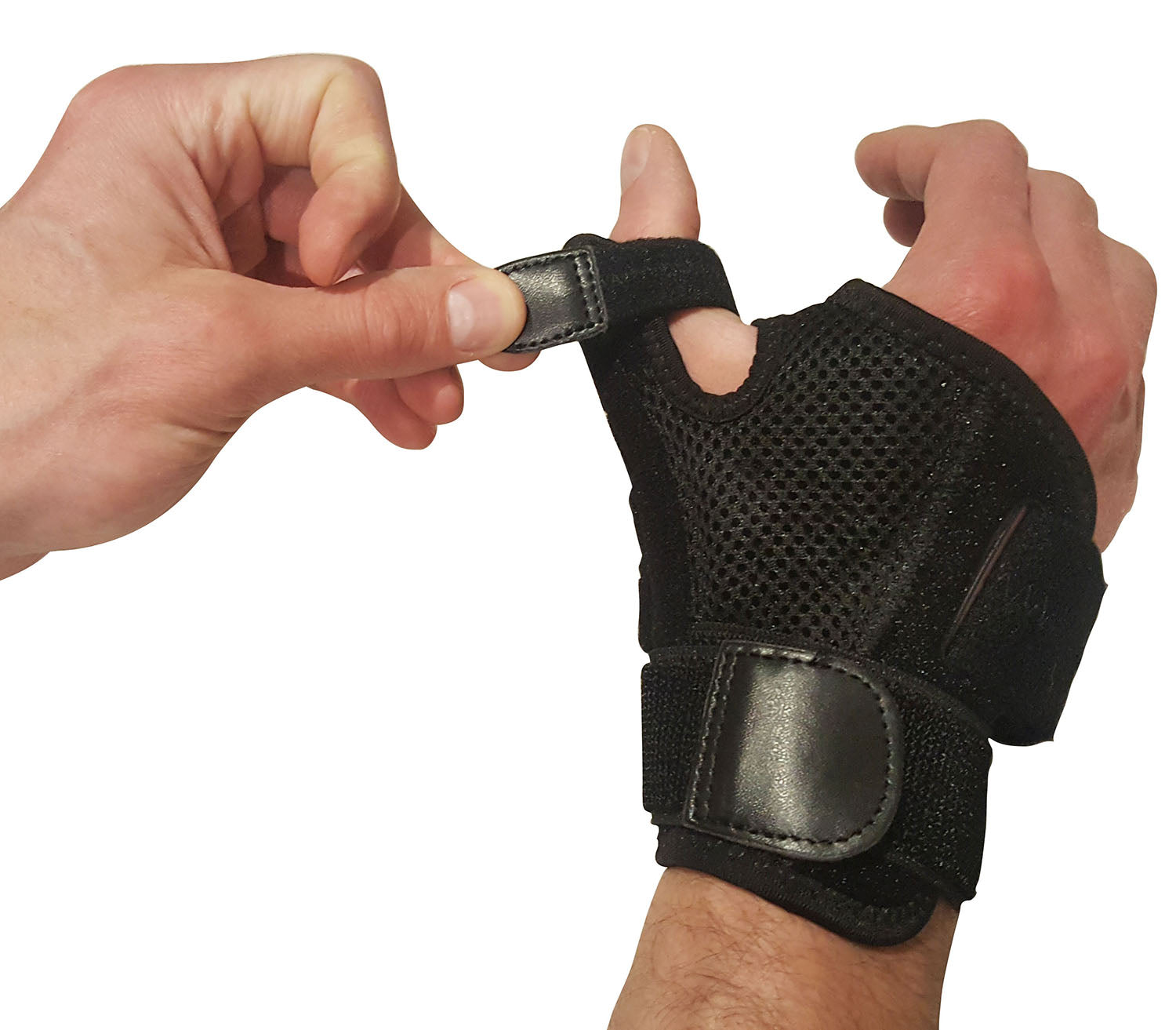 Thumb Brace with Wrist Support – Thumb Spica Splint for Tendonitis, Arthritis & Carpal Tunnel (Fits Both Hands)
